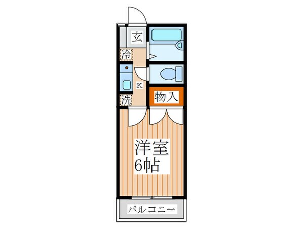 コ－ポ岩崎の物件間取画像